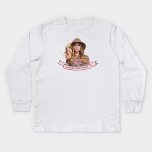 Schitt's Creek Alexis: Love That Journey for Me Kids Long Sleeve T-Shirt